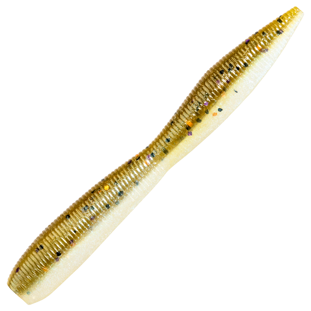 Z-Man TRD FattyZ Jigi 3.25", väri Goby Bryant: oliivinruskea selkä ja sinertävä kylki