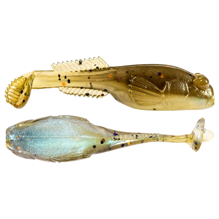 Z-Man TRD Gobyz Jigi 2.4" Goby Bryant sivulta ja alapuolelta