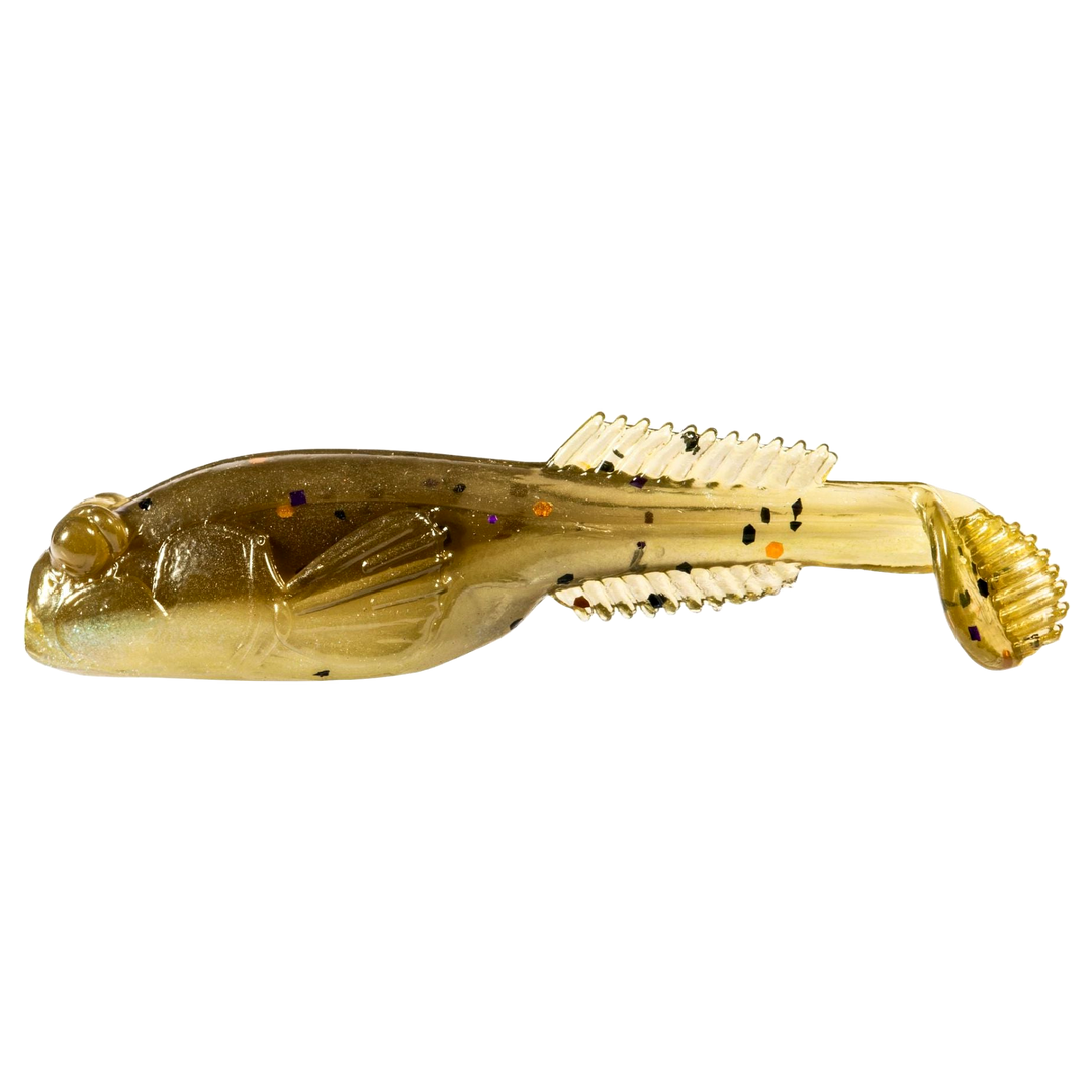 Z-Man TRD Gobyz Jigi 2.4" Goby Bryant sivulta, pää vasemmalla