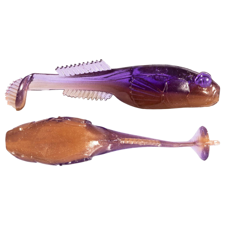 Z-Man TRD Gobyz Jigi 2.4" PB&amp;J sivulta ja alapuolelta