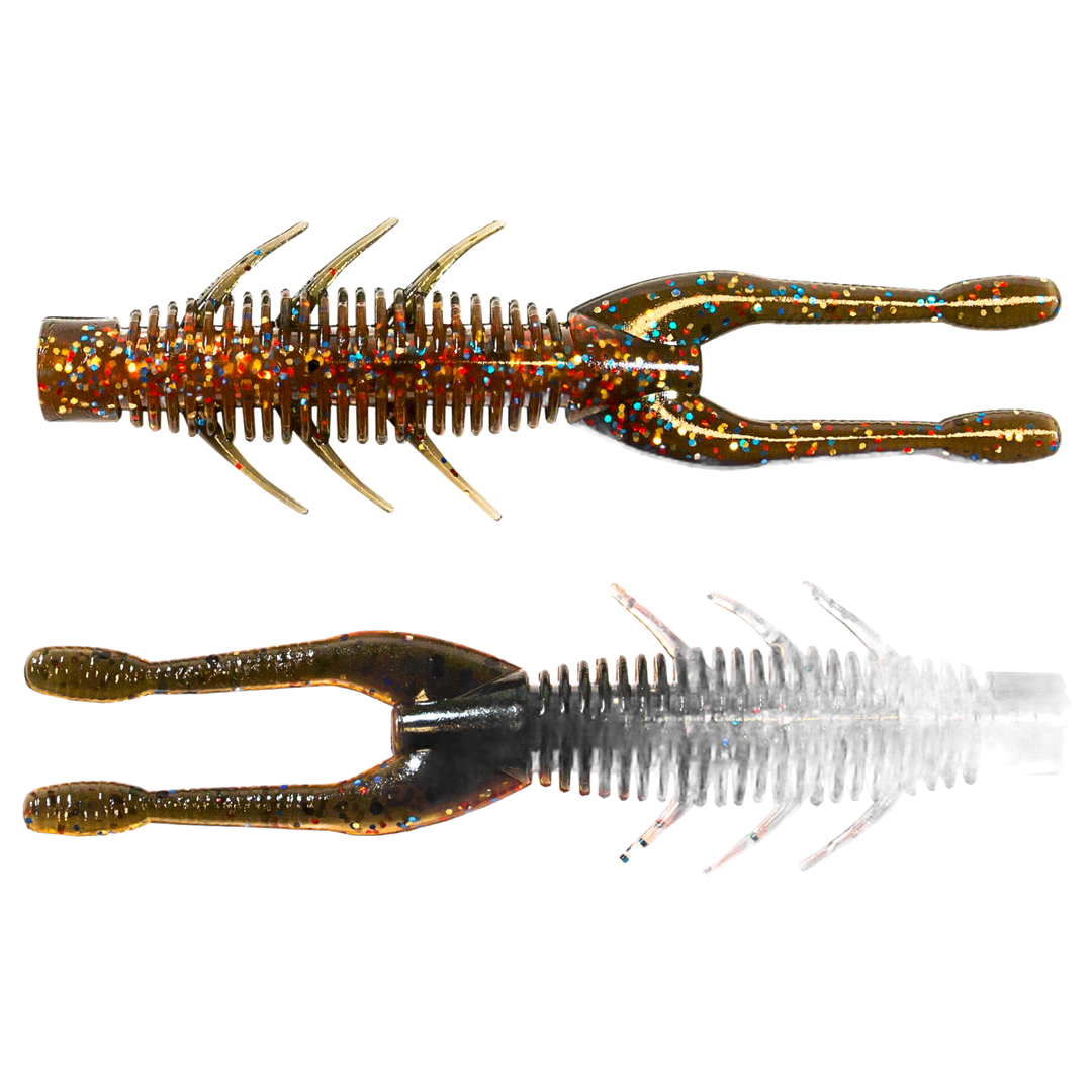Z-Man TRD HogZ Jigi 3" Molting Craw ylä- ja alapuolelta