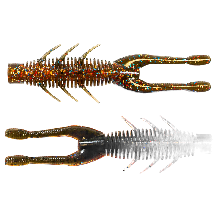 Z-Man TRD HogZ Jigi 3" Molting Craw ylä- ja alapuolelta