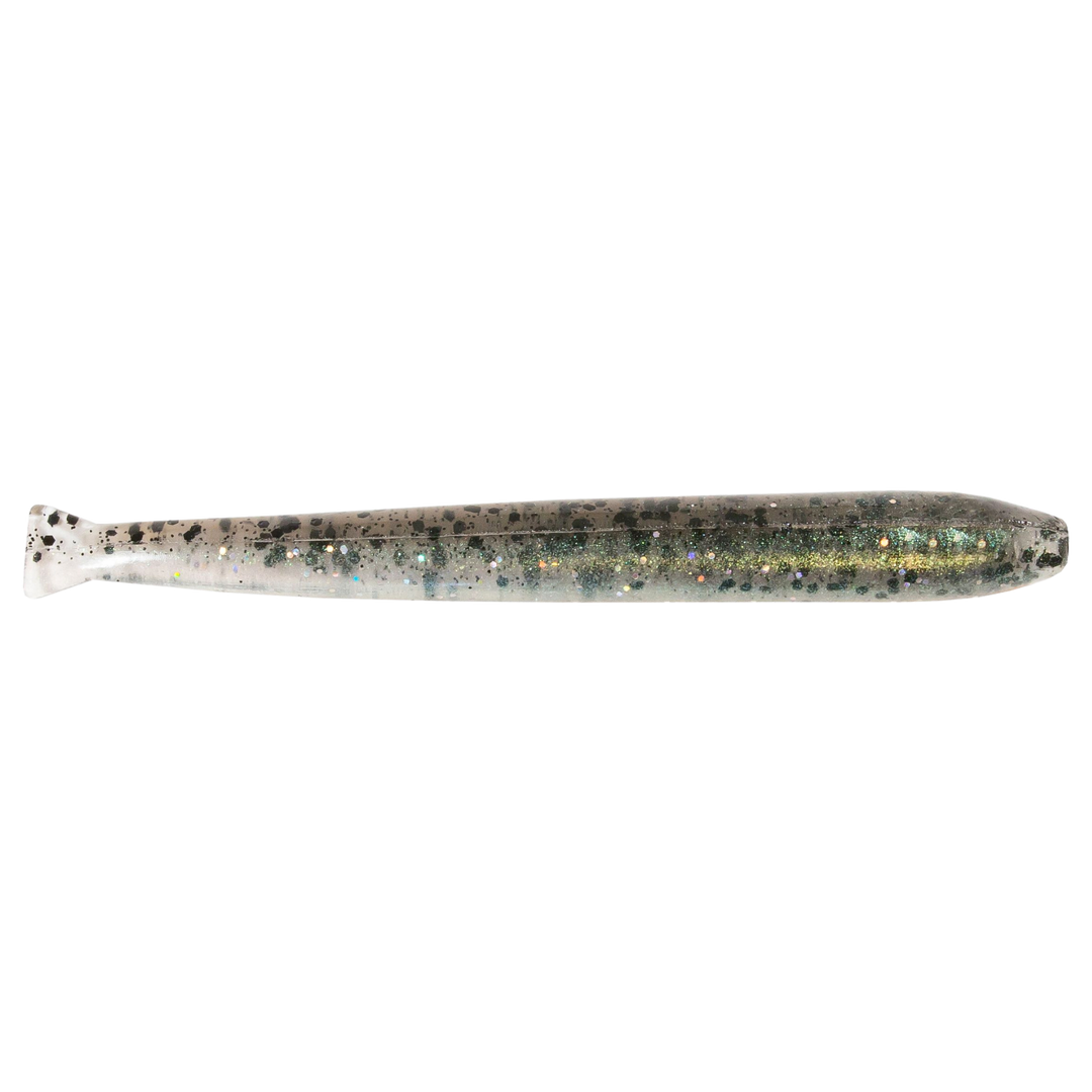 Z-Man TRD MinnowZ Jigi 3.5" Bad Shad sivulta, pää oikealla