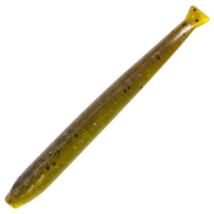 Z-Man TRD MinnowZ Jigi 3.5", väri Hot Snakes: tumma selkä ja keltainen kylki