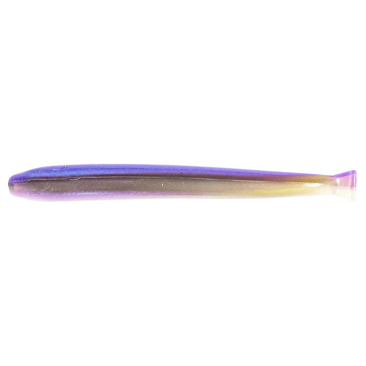 Z-Man TRD MinnowZ Jigi 3.5" Meat Dog sivulta, pää vasemmalla