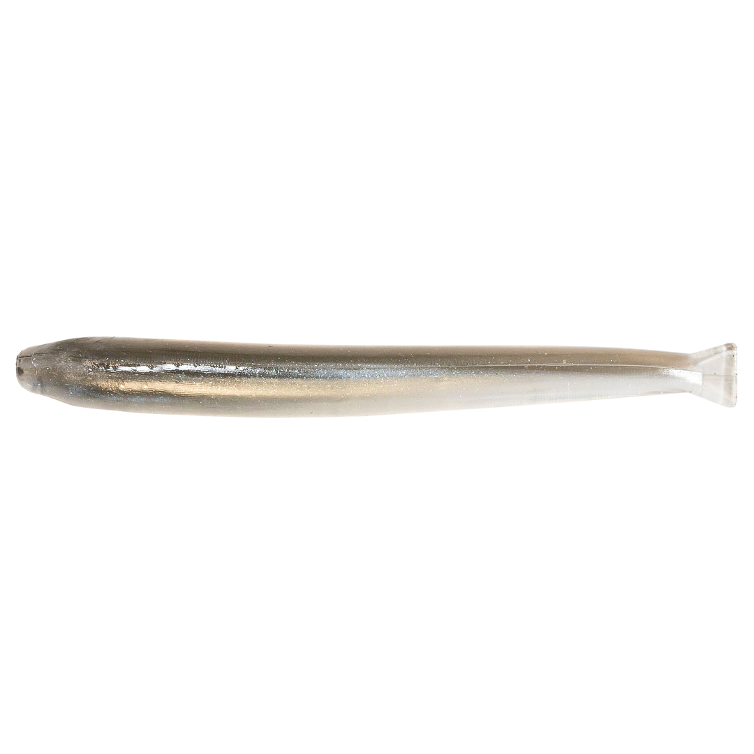 Z-Man TRD MinnowZ Jigi 3.5" Smelt sivulta, pää vasemmalla