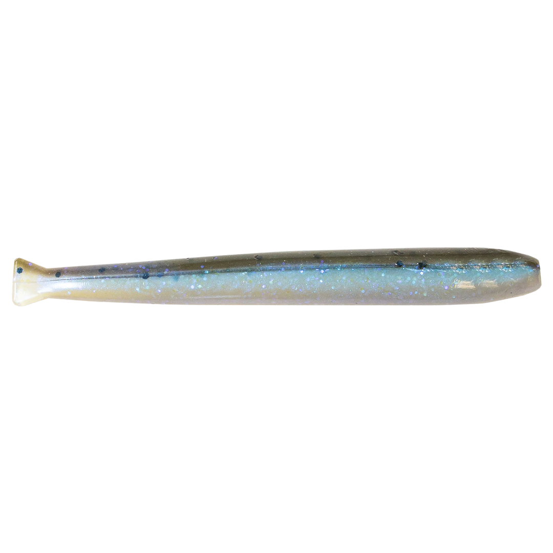 Z-Man TRD MinnowZ Jigi 3.5" The Deal sivulta, pää oikealla