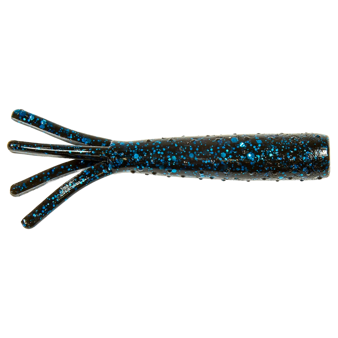 Z-Man TRD Ticklerz Jigi 2.75" Black/Blue sivulta, pää oikealla