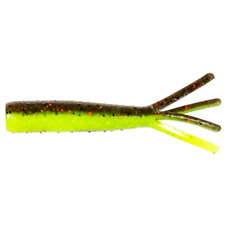 Z-Man TRD Ticklerz Jigi 2.75" Coppertreuse sivulta, pää vasemmalla