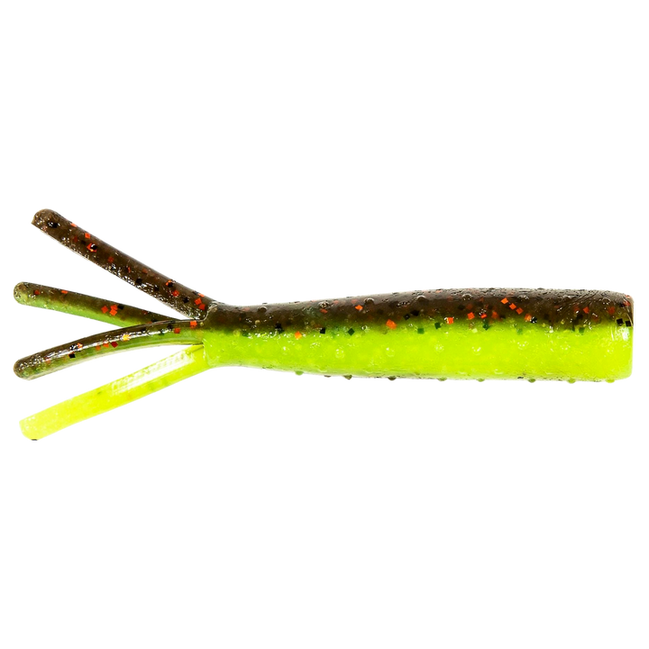 Z-Man TRD Ticklerz Jigi 2.75" Coppertreuse sivulta, pää oikealla