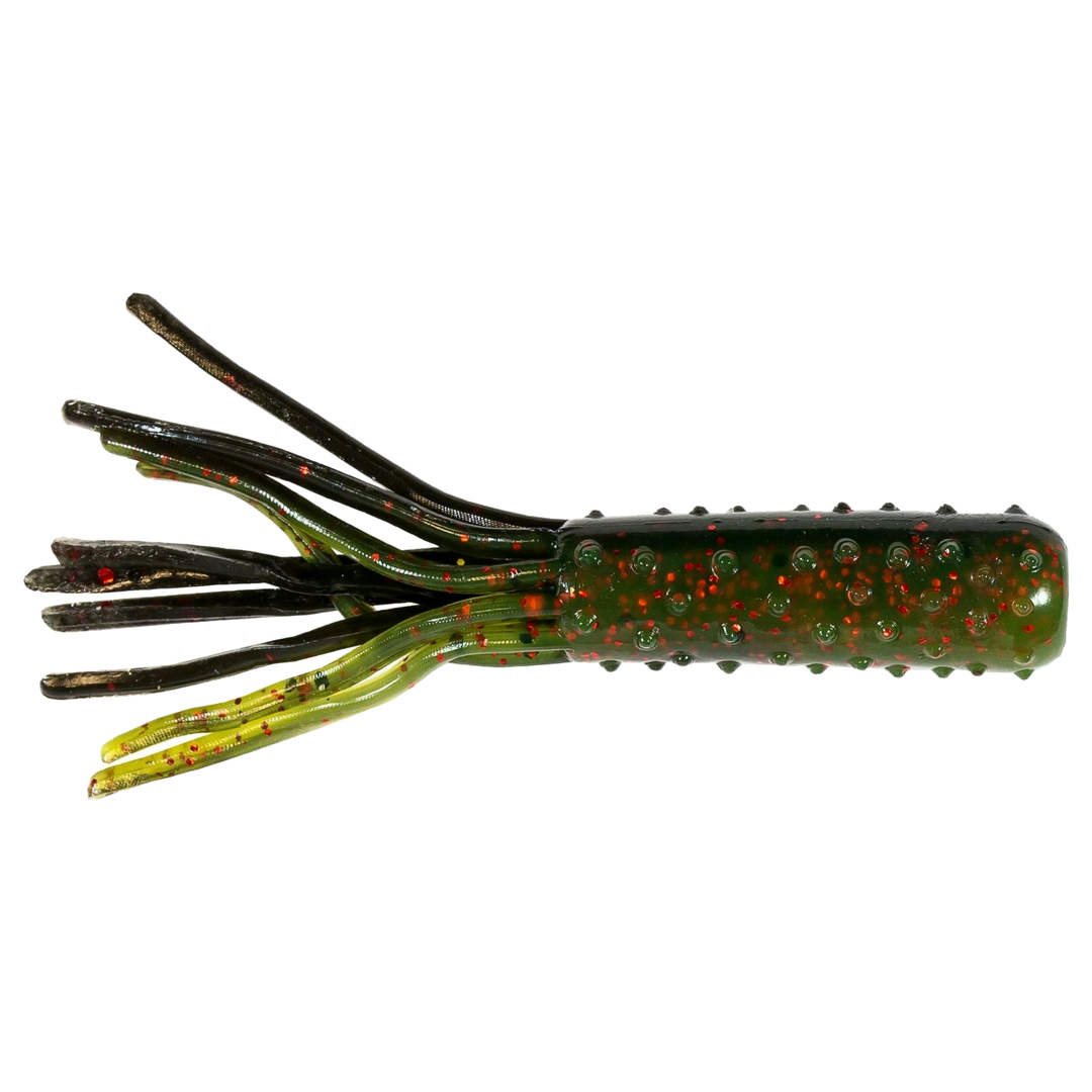 Z-Man TRD Tubez Jigi 2.75" California Craw sivulta, pää oikealla
