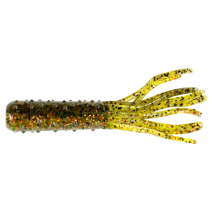 Z-Man TRD Tubez Jigi 2.75" Canada Craw sivulta, pää vasemmalla