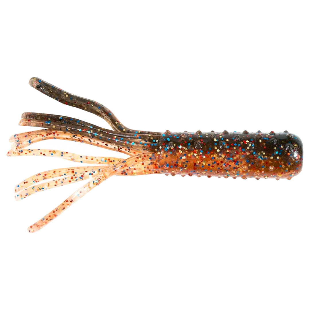 Z-Man TRD Tubez Jigi 2.75" Molting Craw sivulta, pää oikealla