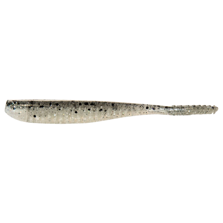 Z-Man Trick ShotZ Jigi 3.5" Bad Shad sivulta, pää vasemmalla