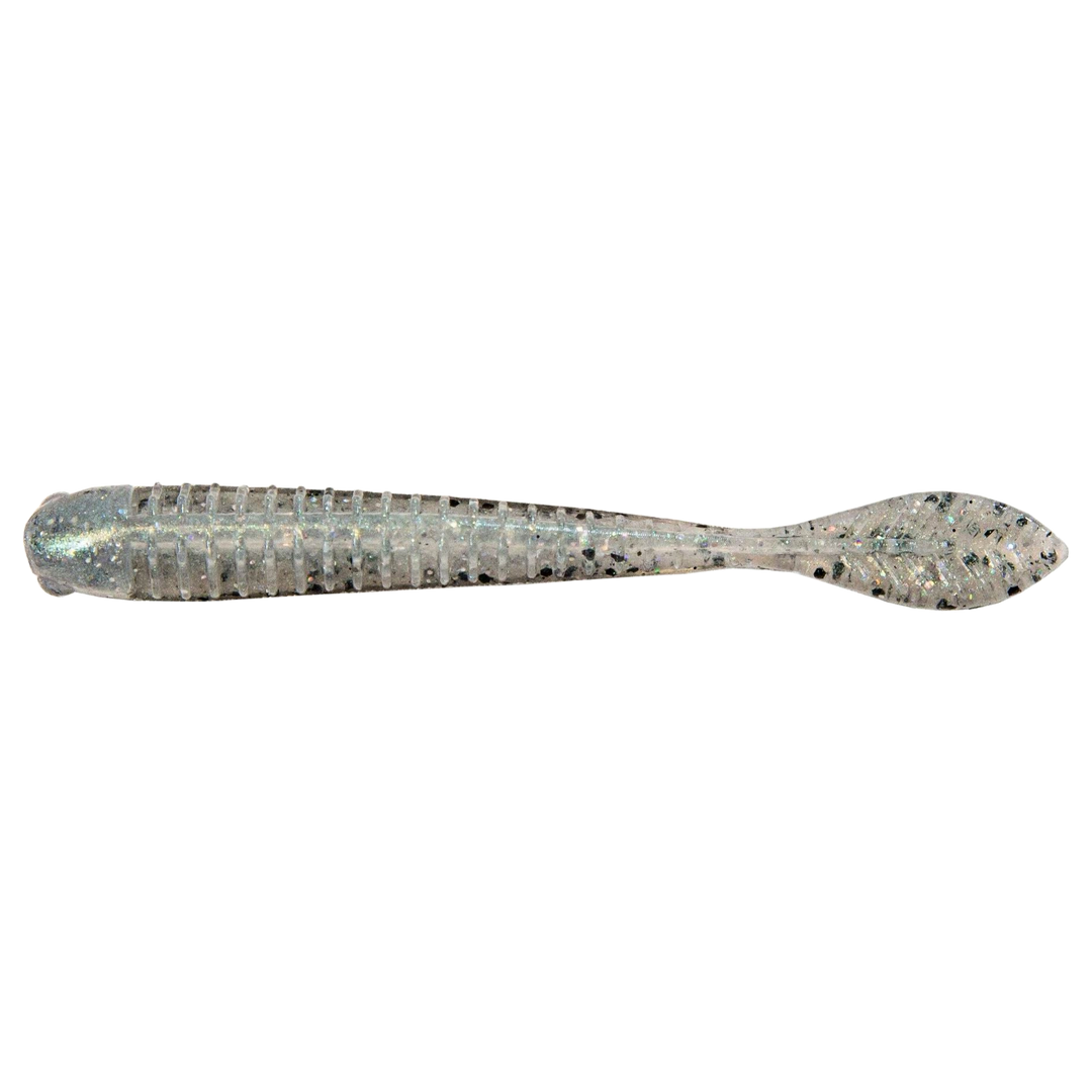 Z-Man Trick ShotZ Jigi 3.5" Bad Shad alapuolelta, pää vasemmalla