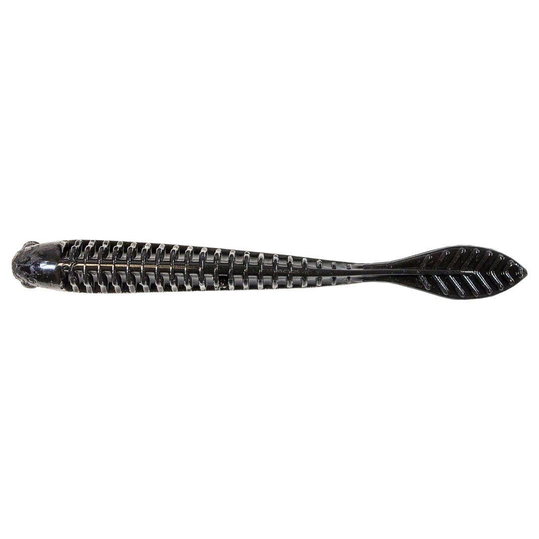 Z-Man Trick ShotZ Jigi 3.5" Black alapuolelta, pää vasemmalla