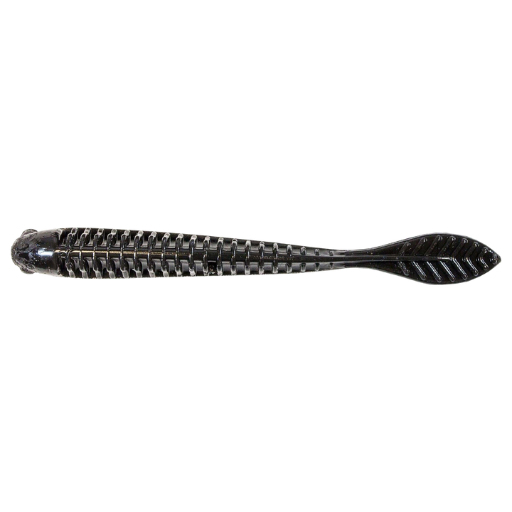 Z-Man Trick ShotZ Jigi 3.5" Black alapuolelta, pää vasemmalla