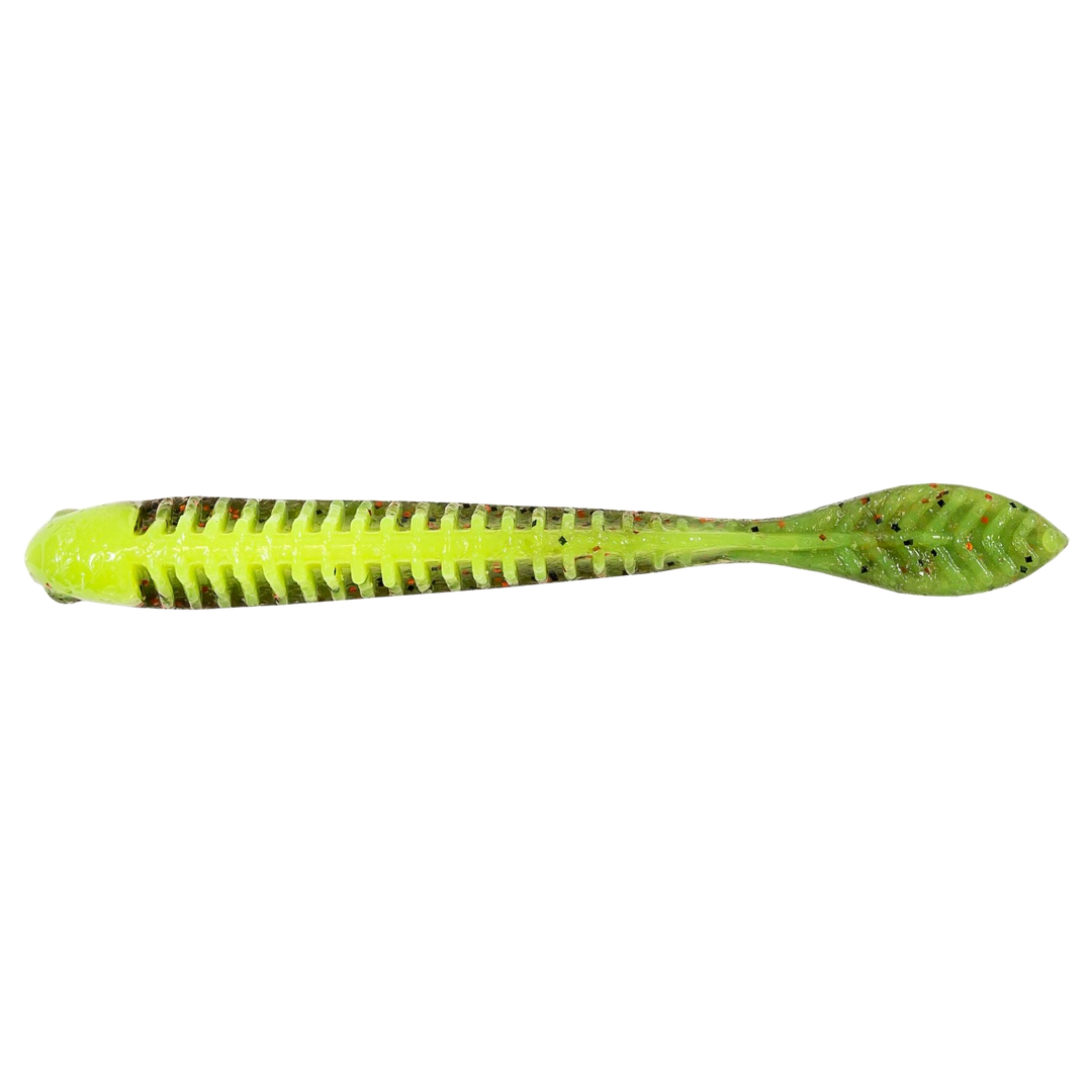 Z-Man Trick ShotZ Jigi 3.5" Coppertreuse alapuolelta, pää vasemmalla