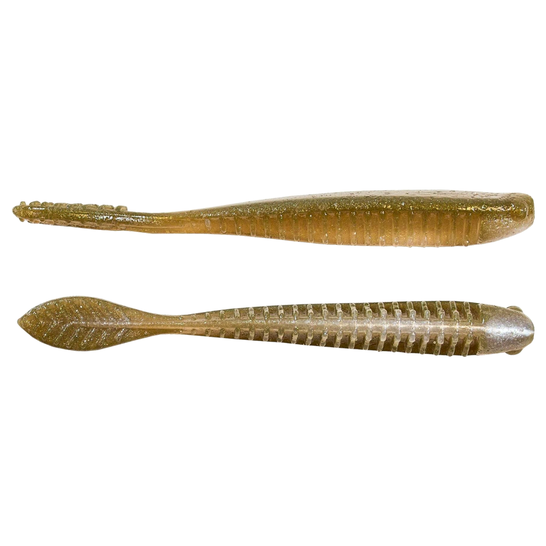 Z-Man Trick ShotZ Jigi 3.5" Shiner sivulta ja alapuolelta