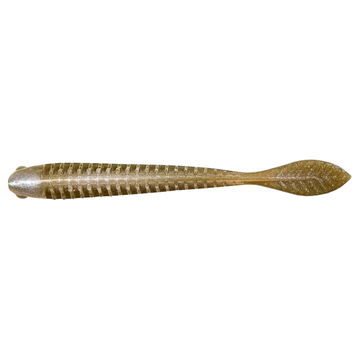 Z-Man Trick ShotZ Jigi 3.5" Shiner alapuolelta, pää vasemmalla