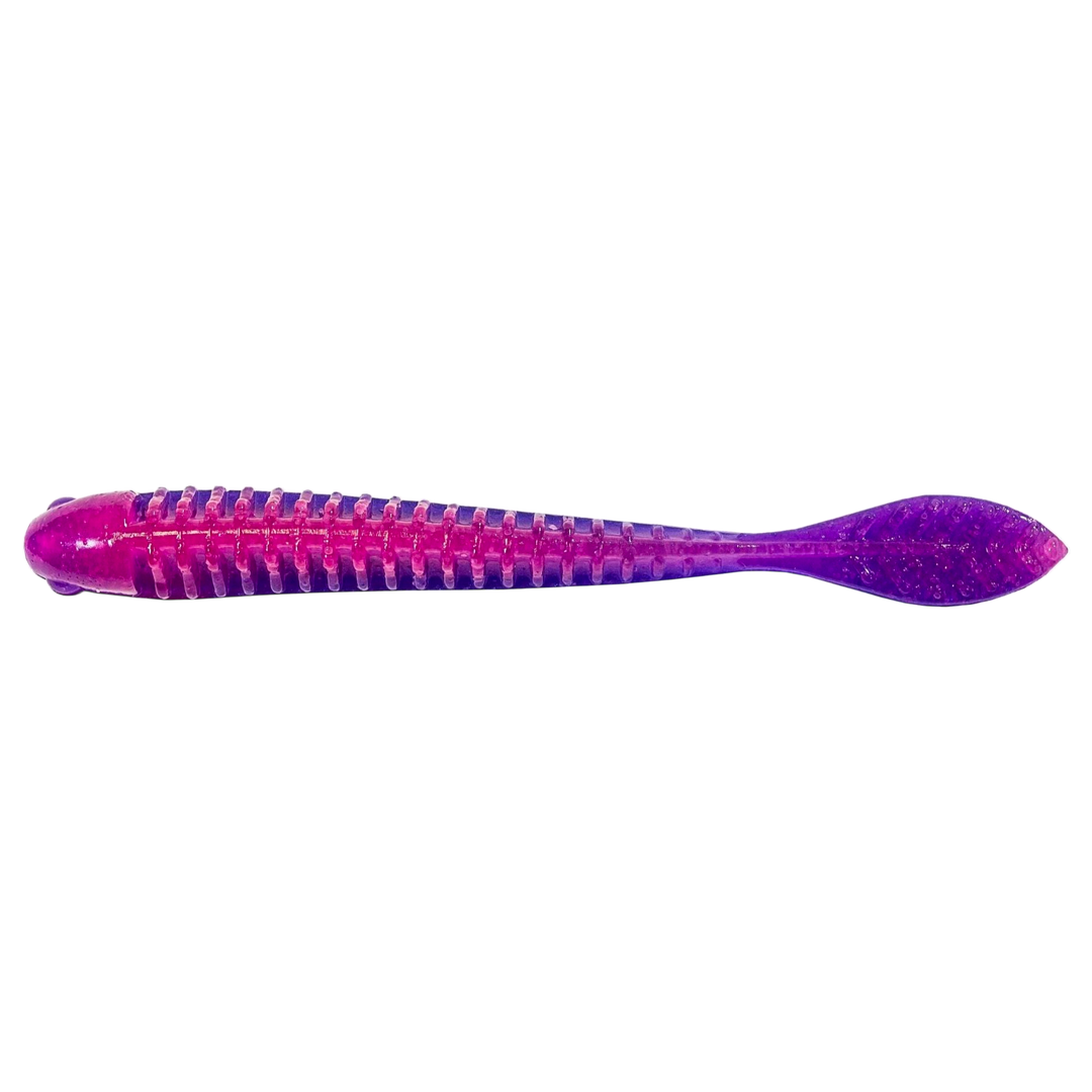 Z-Man Trick ShotZ Jigi 3.5" Twilight alapuolelta, pää vasemmalla
