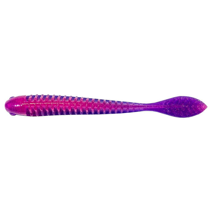 Z-Man Trick ShotZ Jigi 3.5" Twilight alapuolelta, pää vasemmalla