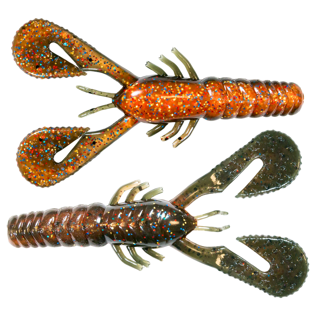 Z-Man Turbo CrawZ Jigi 4" Molting Craw ylä- ja alapuolelta