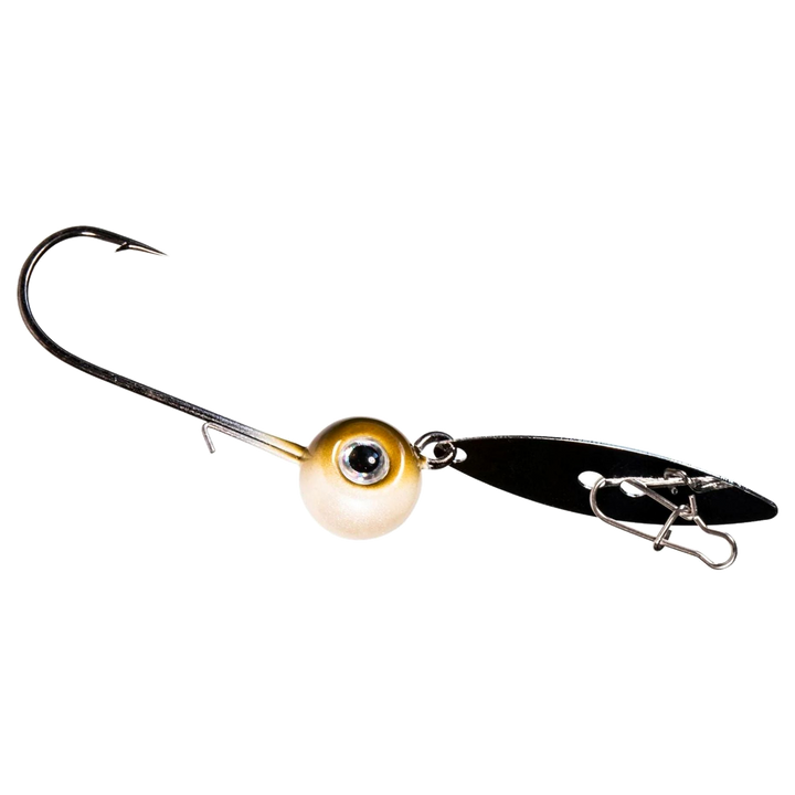 Z-MAN WillowVibe Chatterbait 7g Shiner sivulta, pää oikealla