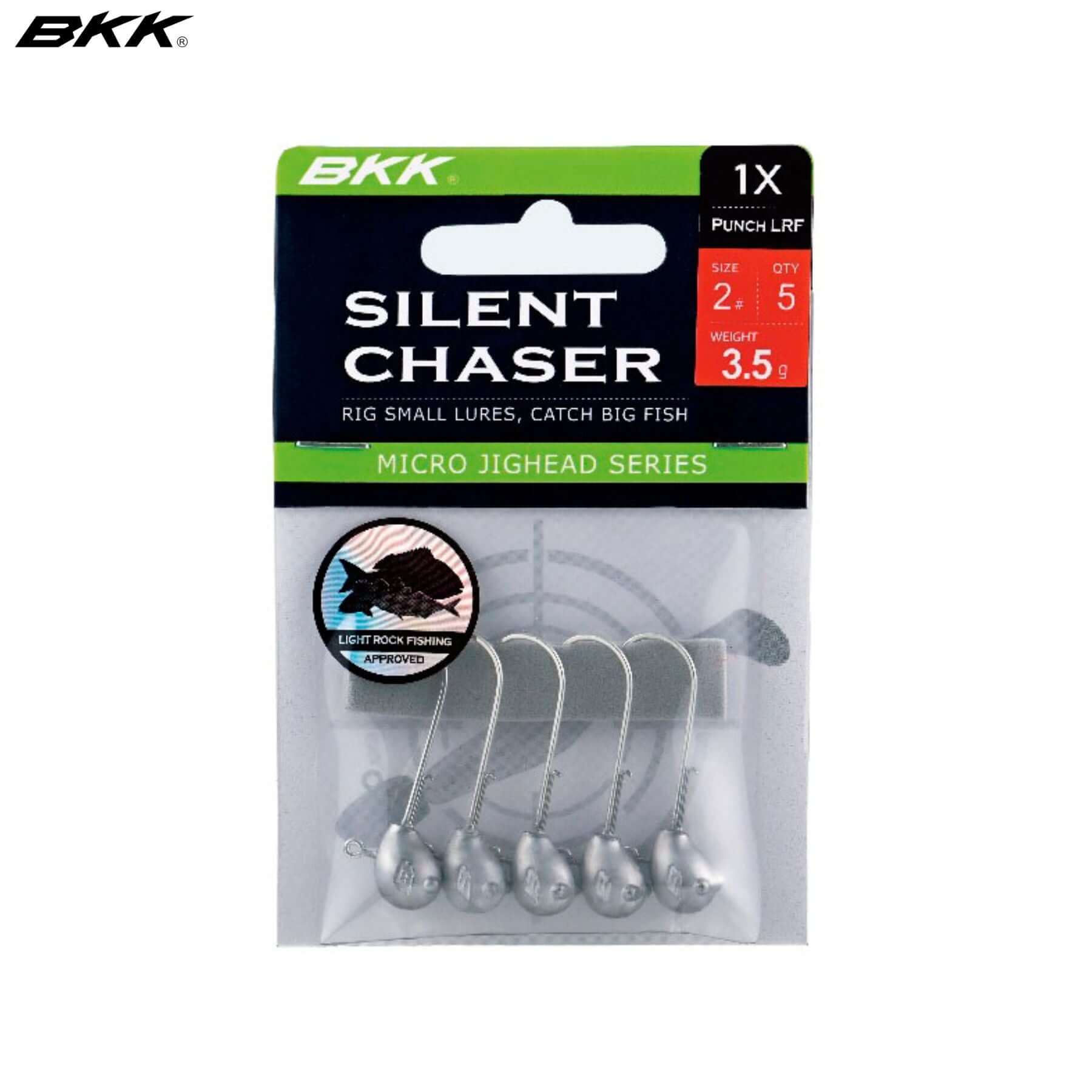 BKK Silent Chaser - Punch LRF Jigipää 5kpl