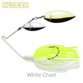 Keitech Tee-Bone Spinnerbait | Double Willow 14g