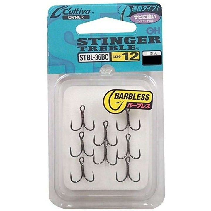 Owner STBL36BC väkäsetön kolmihaarakoukku.